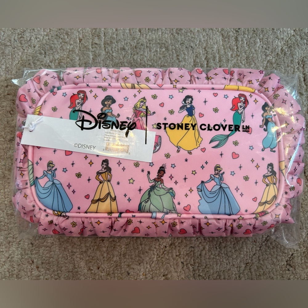 Brand new Stoney Clover Lane x Disney Never Stop Dreaming small pouch